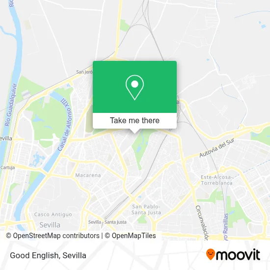 Good English map