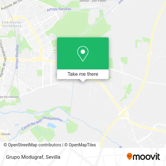 Grupo Modugraf map