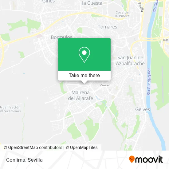 Conlima map