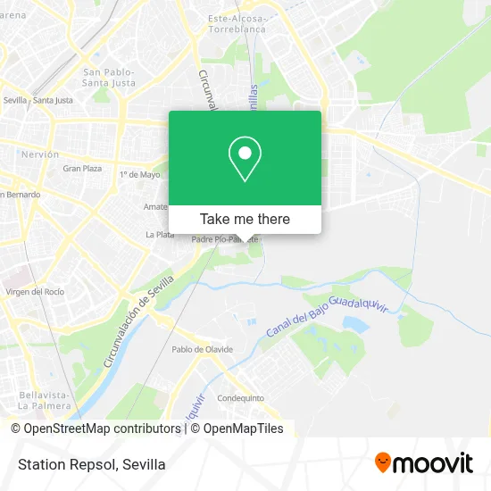 Station Repsol map