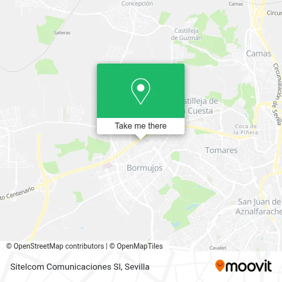 Sitelcom Comunicaciones Sl map