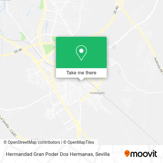 Hermandad Gran Poder Dos Hermanas map