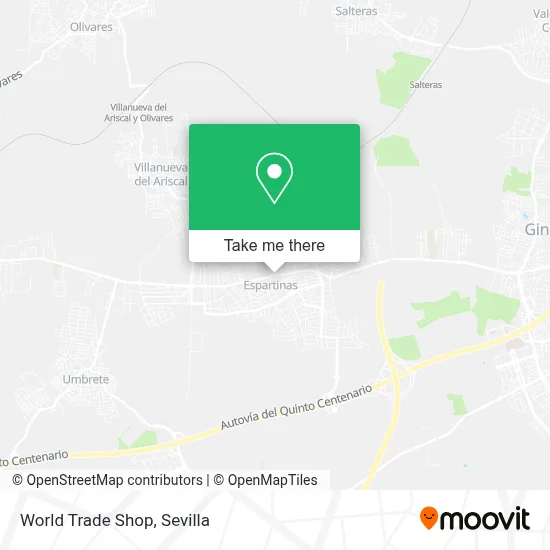 World Trade Shop map