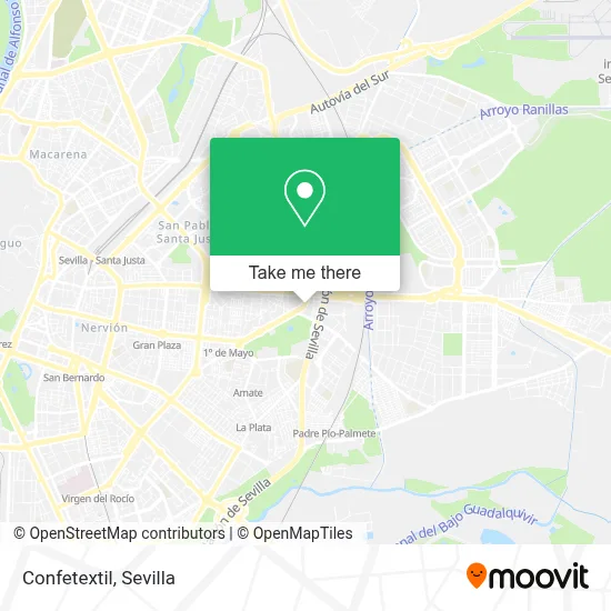 Confetextil map