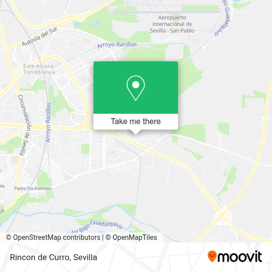 Rincon de Curro map