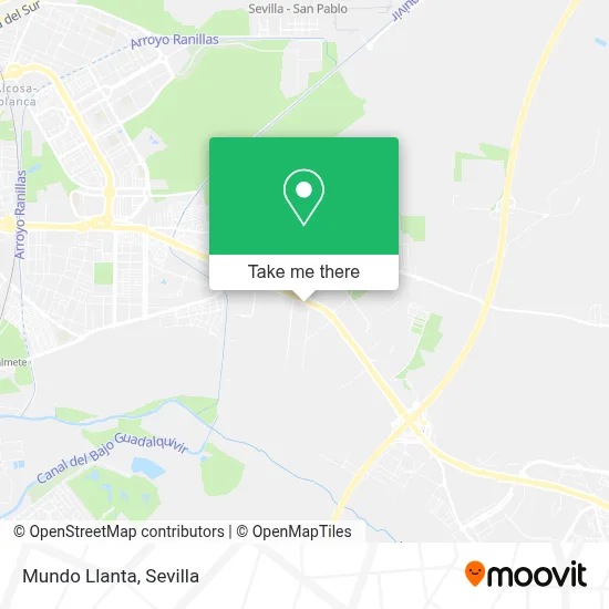 Mundo Llanta map