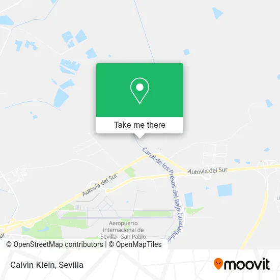 Calvin Klein map