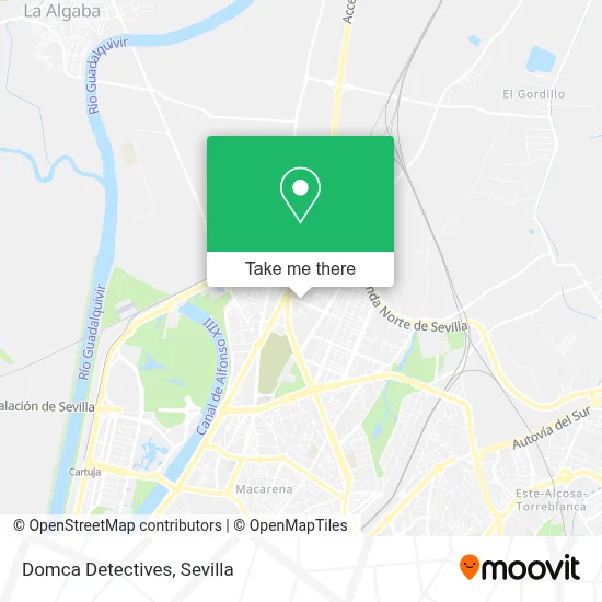Domca Detectives map
