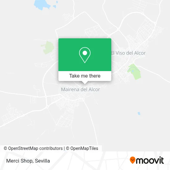 Merci Shop map