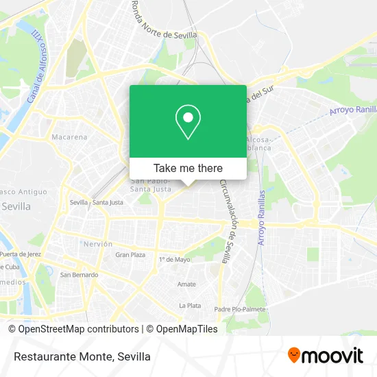 Restaurante Monte map