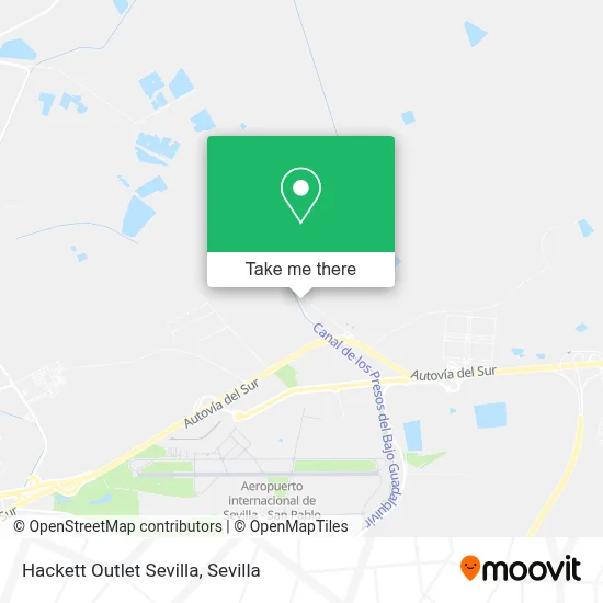 Hackett Outlet Sevilla map