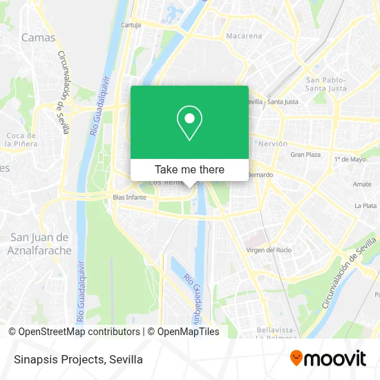 Sinapsis Projects map