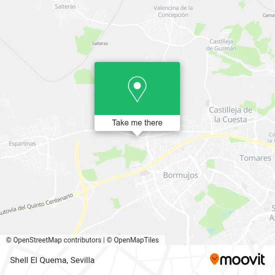 Shell El Quema map