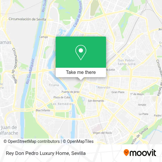 Rey Don Pedro Luxury Home map