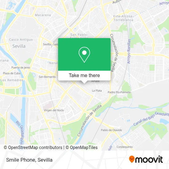 Smile Phone map