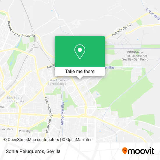 Sonia Peluqueros map