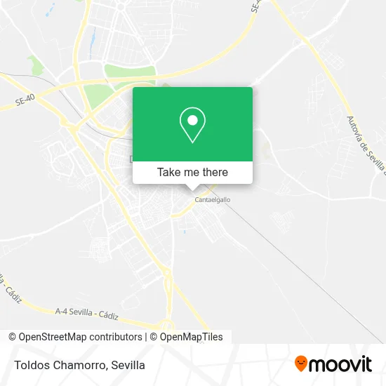 Toldos Chamorro map