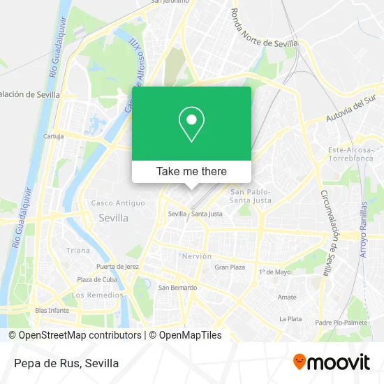 Pepa de Rus map