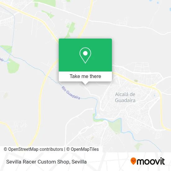 Sevilla Racer Custom Shop map