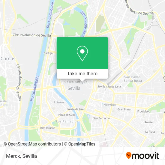 Merck map