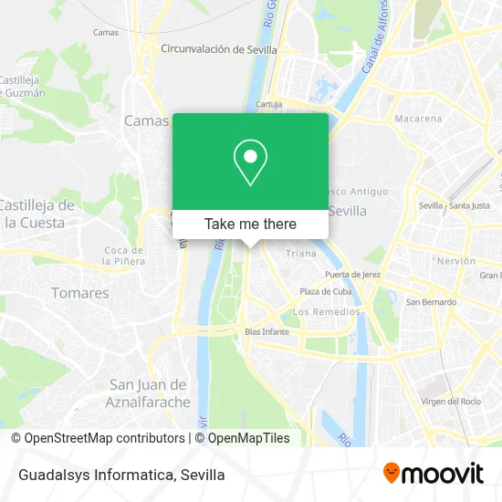 Guadalsys Informatica map