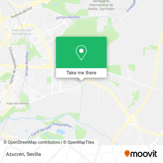 Azucren map