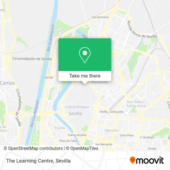 The Learning Centre map