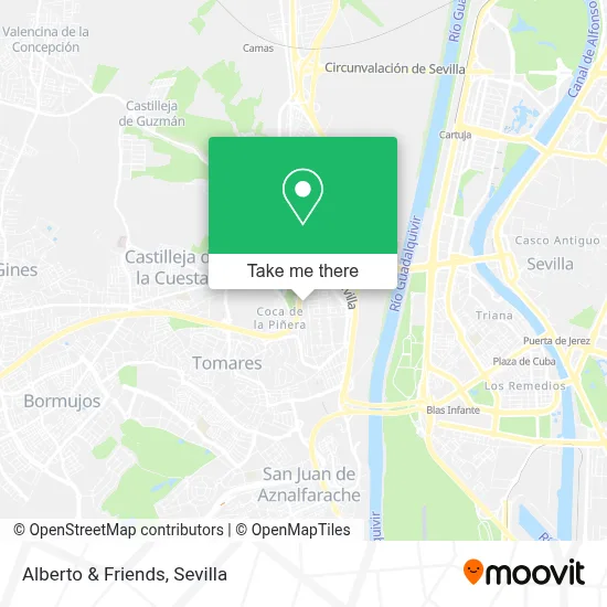 Alberto & Friends map