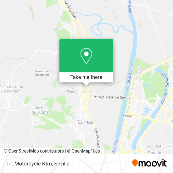 Trt Motorcycle Ktm map