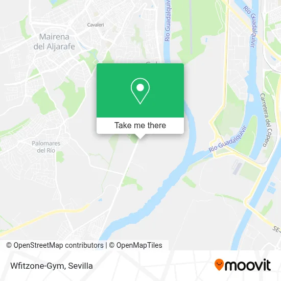 Wfitzone-Gym map