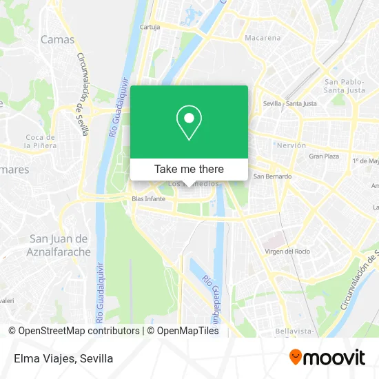 Elma Viajes map