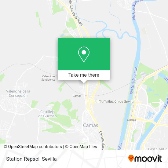 Station Repsol map