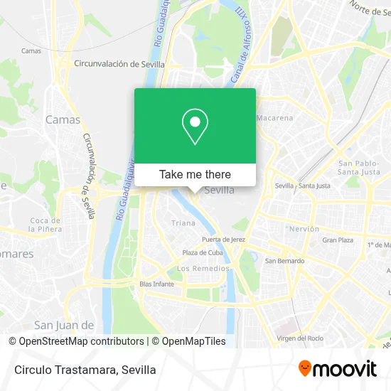 Circulo Trastamara map