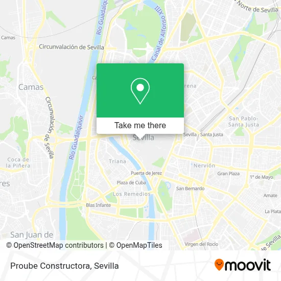 Proube Constructora map
