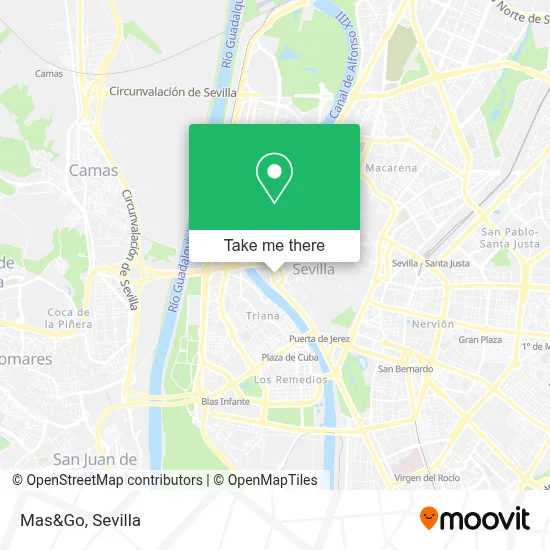 Mas&Go map