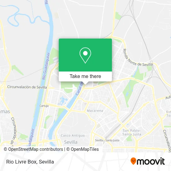 Rio Livre Box map