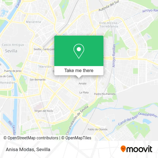 Anisa Modas map