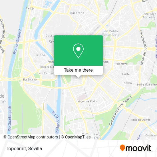 Topolimit map