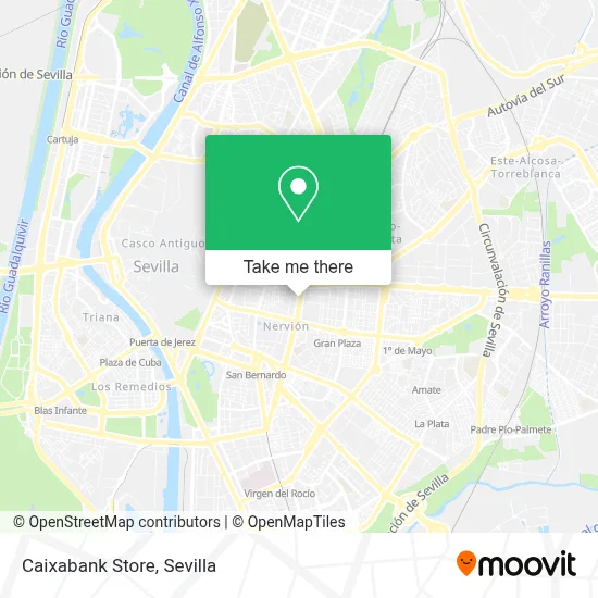 Caixabank Store map