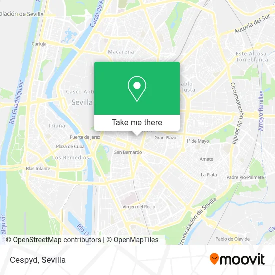 Cespyd map
