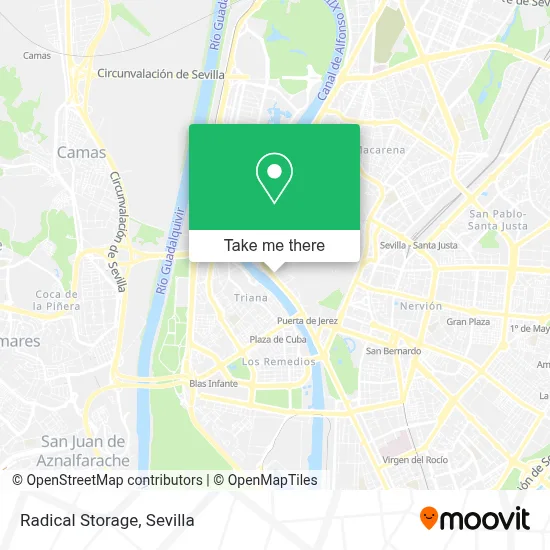Radical Storage map