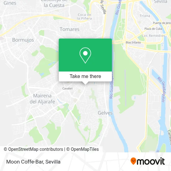 Moon Coffe-Bar map