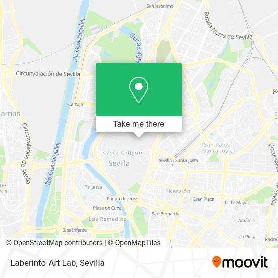 Laberinto Art Lab map