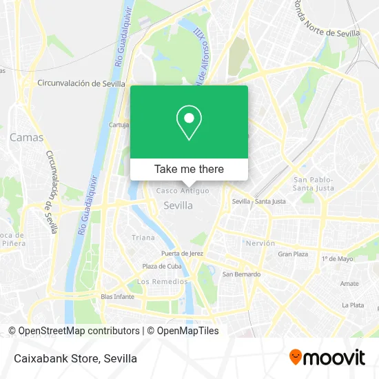 Caixabank Store map