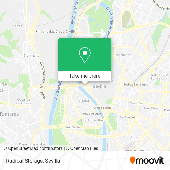 Radical Storage map