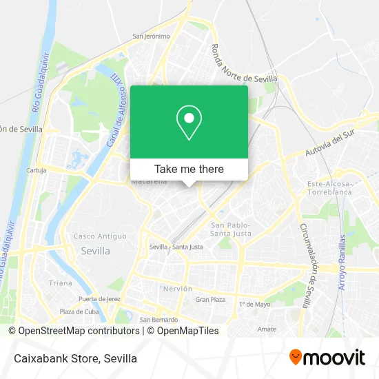 Caixabank Store map