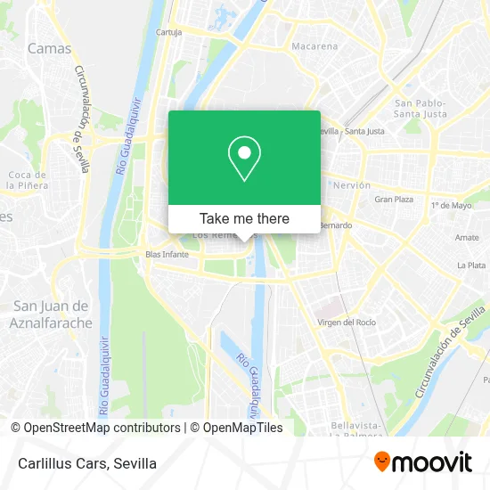 Carlillus Cars map