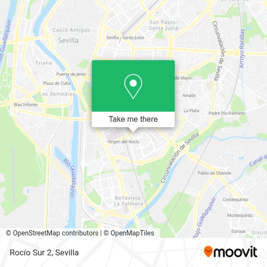Rocío Sur 2 map
