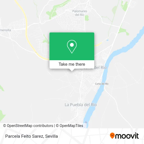 Parcela Feito Sarez map