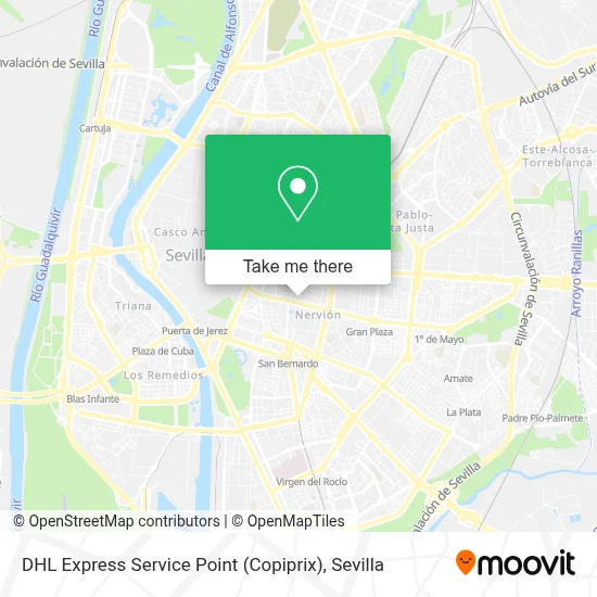 DHL Express Service Point (Copiprix) map